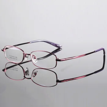 Рамки за очила на Мъже, Жени чист титан ботаник късогледство очила за компютър оптично прозрачен очите очила за мъже, дамски слънчеви очила YQ285