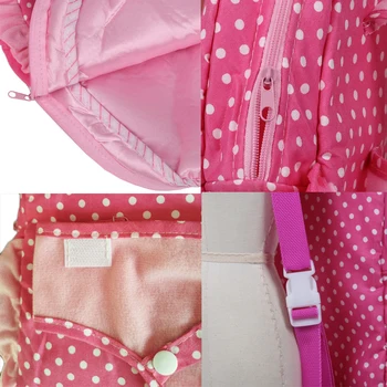 Раница пътни пакети, чанти за носене, подходящи 12 см 30 см Baby Doll аксесоари, кукли, играчки на открито чанта за носене момичета подарък HC0053