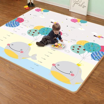 Сгъваем Playmat XPE Foam Crawling Carpet Baby Play Mat одеяло детски килим за деца Забавни играчки мека активност игра на пода