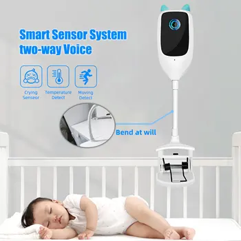 Следи бебето Wifi Camera Baby Cry Alarm Push бебета дете Умен дом сигурността на Wifi За IP камера за бебета дистанционно наблюдение