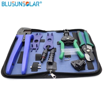 слънчев набор от инструменти за запресоване набор от инструменти конектор с обжимными/рязане/полосовыми инструменти