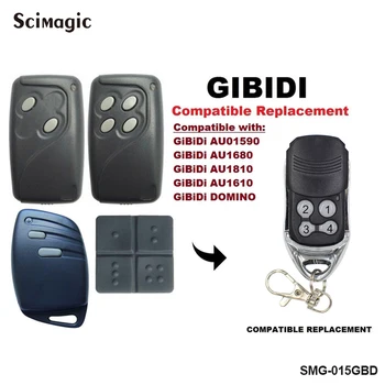 СМГ е съвместим с GIBIDI AU01590 AU1680 AU1810 AU1610 DOMINO гараж вратата отварачка гараж врата, ключ и дистанционно управление за врата