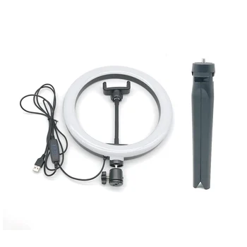 Снимка осветление със статив стойка камера фотографско студио кръг Led Selfie пръстен светлина телефон, лампа за видео TikTok Youtube Set