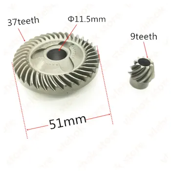 Спирална конична прехвърляне заменя за Bosch 150 GWS10-125C GWS14-125CIT GWS14-150C GWS14-150CI GWS15-125CIT GWS15-125CITH GWS15-150CI