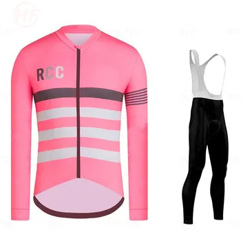 СРС 2020 с дълъг ръкав Колоездене комплект дрехи Ralvpha Pro Team Джърси мъжки костюм дишаща открит спортен велосипед МТВ Clothing Paded