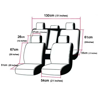 Столче за кола на кутията на седалката седалка протектор за Citroen C2 C3 C4 Aircross Grand Picasso Ds5 2017 2018 2016