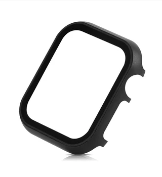 Стъкло + рамка калъф за Apple Watch 6 se 5 4 3 метална броня All-around Screen protector frame apple watch case 44 мм 42 мм 40 мм 38 мм