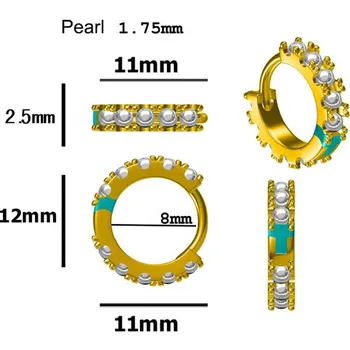 Сумеречные ловци високо качество 925 сребро градиентный цвят опал пръстени обеци за жени обручальный подарък S925 Cristal Jewelry