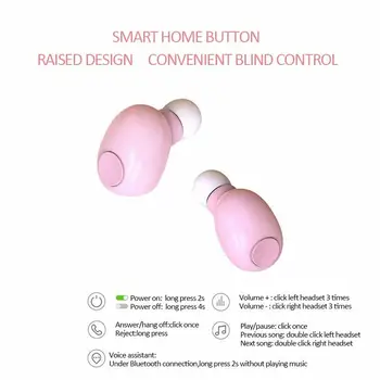 Т8 TWS Bluetooth слушалки 2200 mah-Power Bank дисплей LED безжични слушалки розов черен бял цвят на кожата Earpice Безплатна доставка