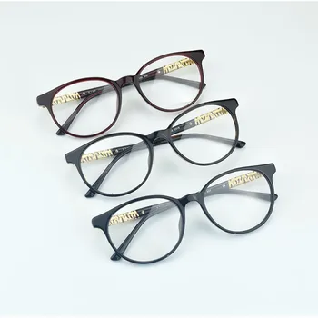 Тагове Италия внася плоча мода, очила, оптични очила леопард старинни рамки за очила дамски аксесоари, рамки за очила