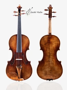 Тайши 4/4 копие на цигулка цигулка цигулка Гварнери 1744. 