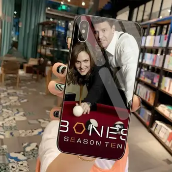 ТЕЛЕВИЗИОННИ предавания кости плакат телефон Case закалено стъкло за iPhone 11 Pro XR XS MAX 8 X 7 6S 6 Plus SE 2020 case