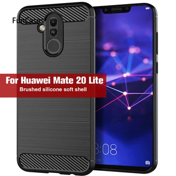 Телефон На Дело За Huawei P20 Lite Case Силиконов Леки Въглеродни Влакна Покритие За Huawei P30 Lite Pro P20 Pro Case Luxury Корпуса Funda