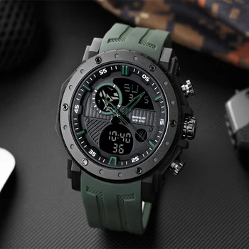 Тина нова мода спорт цифрови часовници мъжки гмуркане Спортни led часовници за мъже, водоустойчиви Женева военни часовници Relojes hombre 2020