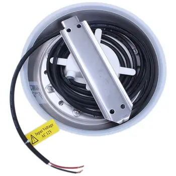 ТОП!-18w Stainless+PC filled LED swimming pool светлини RGB multi-color 12v