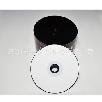 Търговия на едро с 5 диска празни черно-бели печатни диска от 700 MB CD-R