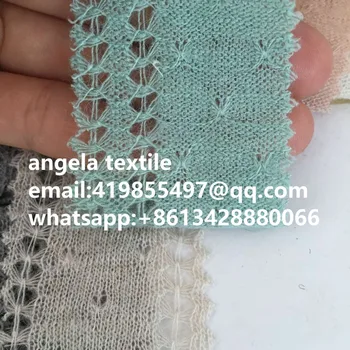 Търговия на едро с фина и мека плетиво плат жакард памук свитерные тъкан детски снимки на тъкани