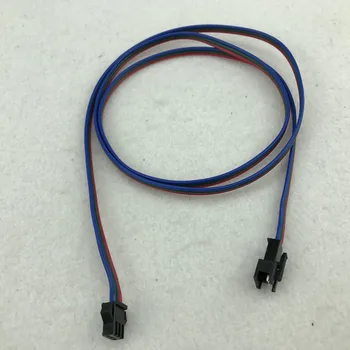 Удлинительный кабел 3pin JST,тел 20AWG;в единия край с штекерным жак, на другия край с клъстер конектор