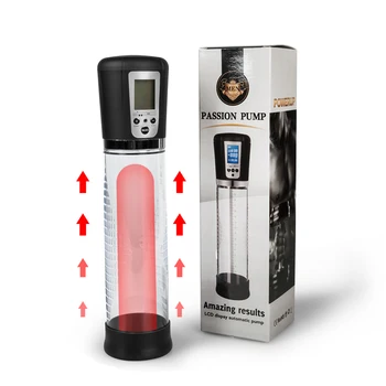 Удължаване на пениса електрическа помпа на пениса USB зареждащи се автоматично възрастни продукти за уголемяване на пениса вакуум помпа възрастен сексуална продукт