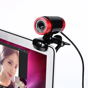 Уеб камера USB 12-мегапикселова камера с висока резолюция на уеб камерата на 360 градуса микрофон клип към вашия уеб камера за Skype компютър, настолен лаптоп КОМПЮТРИ