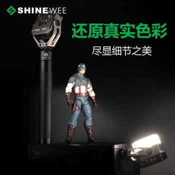 Ултра тънък алуминиев Dimmable OLED-дисплей 60 бр. LED Video Light с батерия CRI96+ Bi-Color, за огледално-рефлексни дисплеи as Aputure AL-MX Iwata