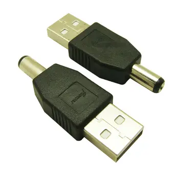 Универсален 5шт USB Multi-type мъжки конектор за штекеров dc за адаптер на променлив ток компютърни кабели