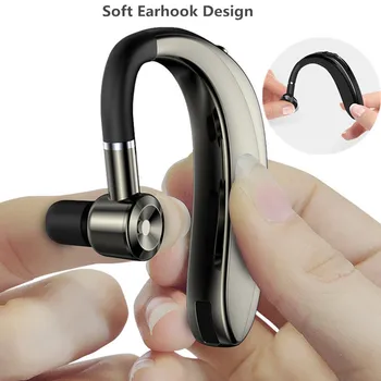 Универсален Bluetooth слушалки безжични слушалки бизнес хендсфри Auriculares за Iphone смартфон Xiaomi Fone De Ouvido