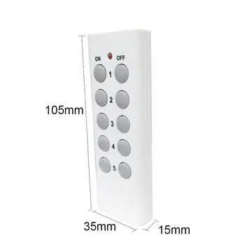 Универсален UK Smart Socket 433mhz RF дистанционно управление безжичен ключ контакти светлина съвместим Broadlink RM4 pro за умни домове