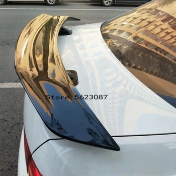 Универсален автомобилен стайлинг ABS материал и повърхността на въглеродни влакна заден спойлер за Jaguar XE XF Универсален автомобилен спойлер