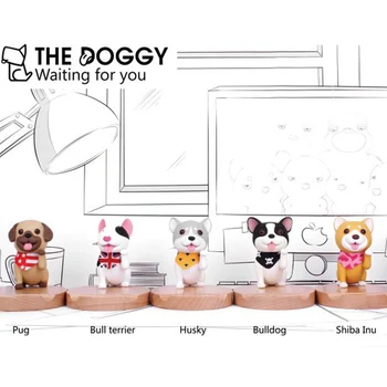Универсален калъф телефон поставка база мини куче настолен таблет полк сладък карикатура животни притежателя подарък за рождения Ден на мобилен телефон скоба
