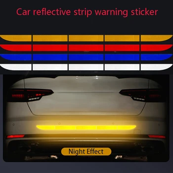 Универсален моделът багажника външно предупреждение защитно светоотражающая лента за етикети за Toyota Corolla Kia Rio 4 ceed е Sportage 2019