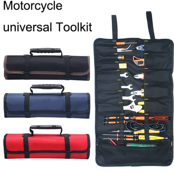 Универсален мотоциклет инструменти чанта многофункционален Оксфорд ръчен инструментариум сплескани чанта за лаптоп с голям капацитет чанти за BMW R1200GS