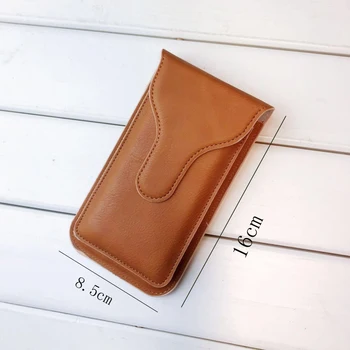 Универсална поясная чанта кожен калъф за Umidigi Bison A9 Pro A7 Pro A5 Pro магнитен кожен калъф поясная чанта колан телефонна чанта
