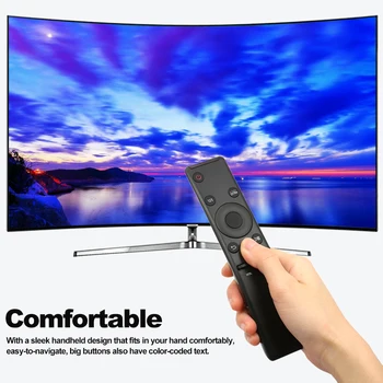 Универсално дистанционно за управление на телевизор и безжична IR контролер за Samsung Smart HDTV Цифров 4K LED 3D LCD и Плазмените телевизори