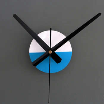 Уникален стил направи си САМ акрилни геометрични стенни часовници детска приказка смешно комбинираната часовници начало хол декорации подарък - син
