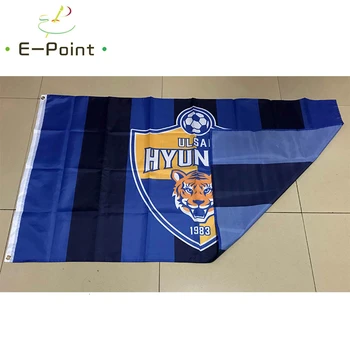 Флаг на Южна Корея K1 League Ulsan Hyundai FC 3 фут*5ft (90*150 см) размер на коледна украса за дома флаг банер подаръци