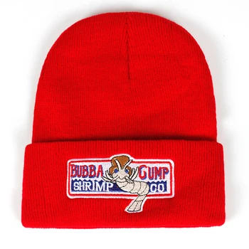 Форест Гъмп зимна шапка на жените и мъжете БУБА Гъмп топла есен и зима памук Червени Шапки, плетени калъф за хип-хоп Skullies cap шапка