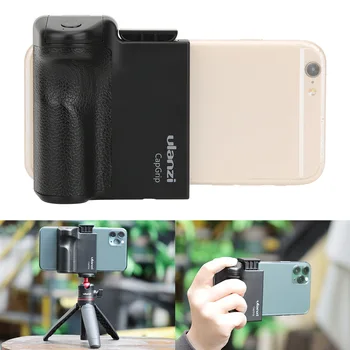 фотографско студио Ulanzi CapGrip мобилен телефон снимка на една ръка Bluetooth дистанционно управление Selfie Handle Grip аксесоар foto