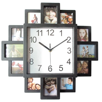 Фоторамка Стенни Часовници Нов Diy Модерен Desigh Art Picture Clock Хол Home Decor Horloge