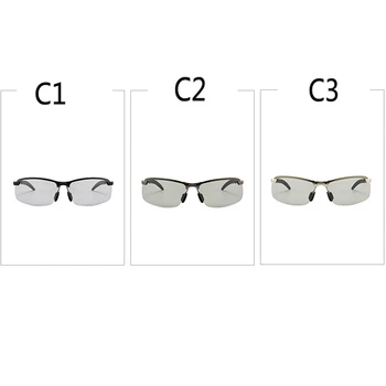 Фотохромичните мъжки слънчеви очила polarized на шофиране Хамелеон очила мъжки промяна на цвета на слънчеви очила ден шофиране очила за нощно виждане