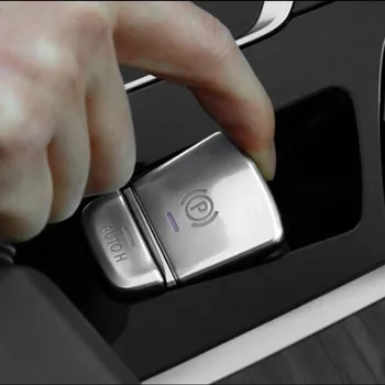 Хром стайлинг за кола за BMW серия 5 G30 G38 X3 G01 X4 G02 интериор, подлакътник електронна ръчна спирачка, auto H бутони декоративни седалките