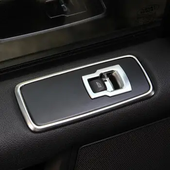 Хромирана капачка бутон за повдигане на крилото и стъклен прозорец за Land Rover Discovery 4 2009-2016 за Range Rover Sport 2010-2013