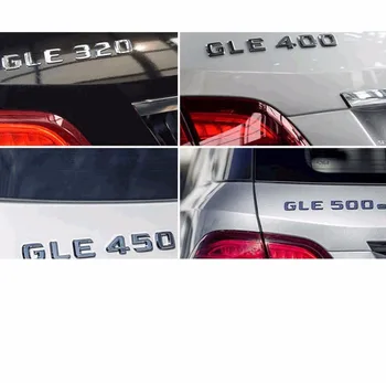 Хромирани емблеми за Mercedes Benz CLA180d CLS350d GLA220d GLC220d GLC250d GLE350d GLE250d GLS350d AMG 4MATIC CDI BLUETEC 2017+