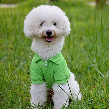 Цветна Сладък В Памучна Риза За Малкото Кученце Пет Costume Дрехи За Кучета