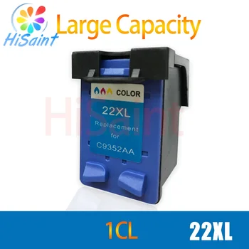 цветно мастило касета hisaint за HP 22 22XL за HP PSC 1402 1408 1406 1410 за принтер HP Dsekjet D1360 D1460 D2360 D2460 3920