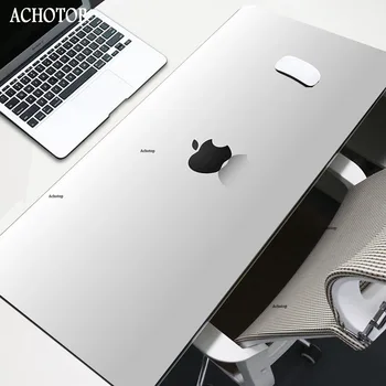Цвят на Apple логото на 900 * 400 Голяма подложка за мишка офис бюро подложки Unti приплъзване PC gaming аксесоари XXL подложка за мишка на лаптоп клавиатура мат