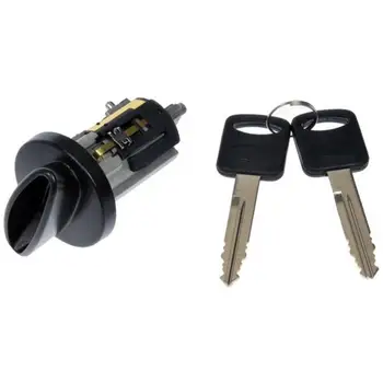 Цилиндър запалване с ключ за модели F3DZ11582E Black Car Accessories Auto Parts Modifications