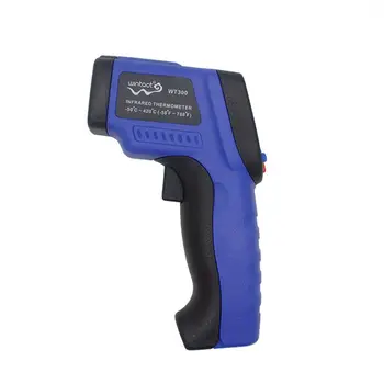 Цифров пирометр LCD промишлен Инфрачервен термометър -50~420/550 градуса по Целзий безконтактен ИНФРАЧЕРВЕН лазерен точков пистолет C/F измерване на температурата