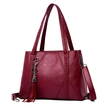 Чанта дамска лятна мода нов естествена кожа чанта 2020 Марка чанта на жената на рамото