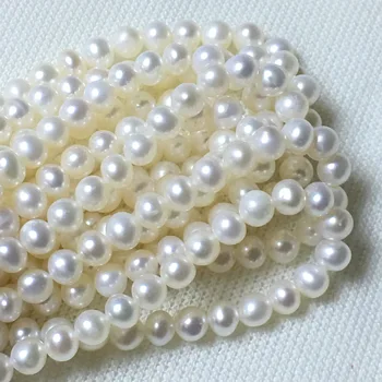 чанта от 80шт, 4мм изкуствено развъждане на сладководни перли направи си САМ ръчно изработени pearl accessories